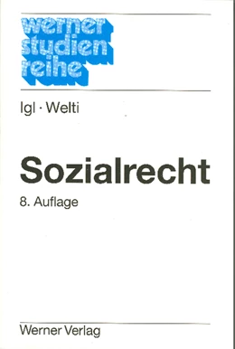 Abbildung von Igl / Welti | Sozialrecht | 8. Auflage | 2007 | beck-shop.de