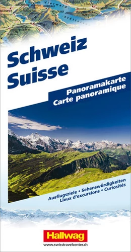 Abbildung von Hallwag Kümmerly+Frey AG | Schweiz Panoramakarte | 3. Auflage | 2023 | beck-shop.de