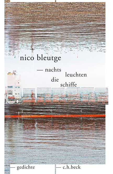 Cover: Nico Bleutge, nachts leuchten die schiffe