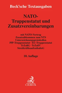 Abbildung von NATO-Truppenstatut und Zusatzvereinbarungen | 10. Auflage | 2024 | beck-shop.de