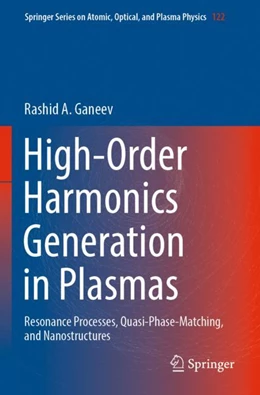 Abbildung von Ganeev | High-Order Harmonics Generation in Plasmas | 1. Auflage | 2023 | 122 | beck-shop.de