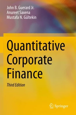 Abbildung von Guerard Jr. / Saxena | Quantitative Corporate Finance | 3. Auflage | 2023 | beck-shop.de