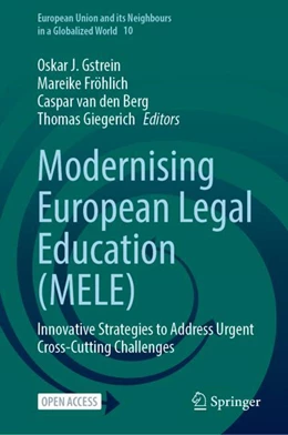 Abbildung von Gstrein / Fröhlich | Modernising European Legal Education (MELE) | 1. Auflage | 2023 | 10 | beck-shop.de