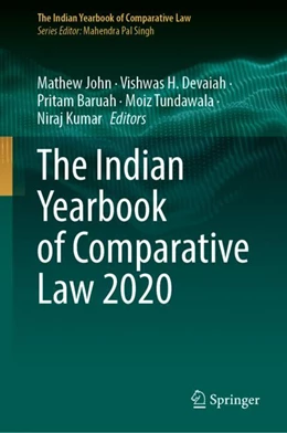 Abbildung von John / Devaiah | The Indian Yearbook of Comparative Law 2020 | 1. Auflage | 2023 | beck-shop.de