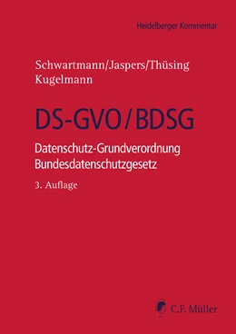 Abbildung von Schwartmann / Jaspers | DS-GVO/BDSG | 3. Auflage | 2024 | beck-shop.de