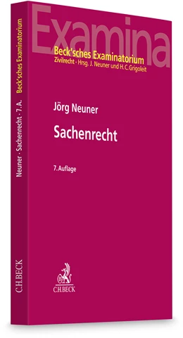 Abbildung von Neuner | Sachenrecht | 7. Auflage | 2024 | beck-shop.de