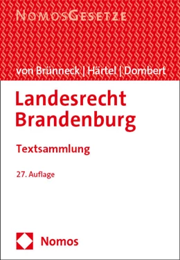 Abbildung von Brünneck / Härtel | Landesrecht Brandenburg | 27. Auflage | 2023 | beck-shop.de