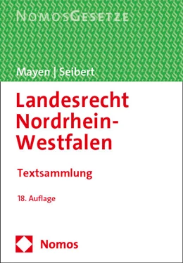 Abbildung von Mayen / Seibert | Landesrecht Nordrhein-Westfalen | 18. Auflage | 2023 | beck-shop.de