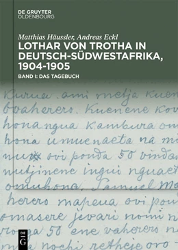 Abbildung von Häussler / Eckl | Lothar von Trotha in Deutsch-Südwestafrika, 1904–1905 | 1. Auflage | 2024 | beck-shop.de
