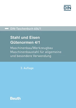 Abbildung von Stahl und Eisen: Gütenormen 4/1 | 3. Auflage | 2023 | beck-shop.de