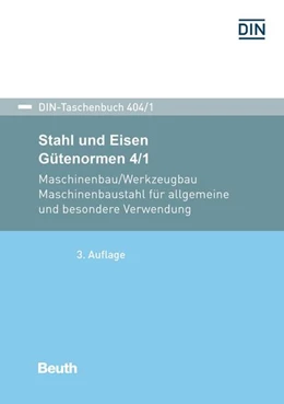 Abbildung von Stahl und Eisen: Gütenormen 4/1 - Buch mit E-Book | 3. Auflage | 2023 | beck-shop.de