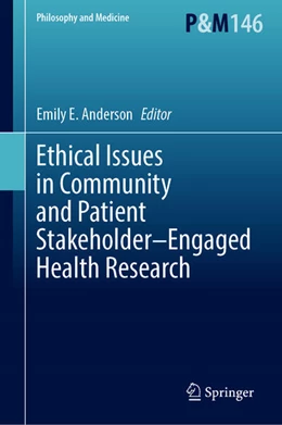 Abbildung von Anderson | Ethical Issues in Community and Patient Stakeholder-Engaged Health Research | 1. Auflage | 2023 | beck-shop.de