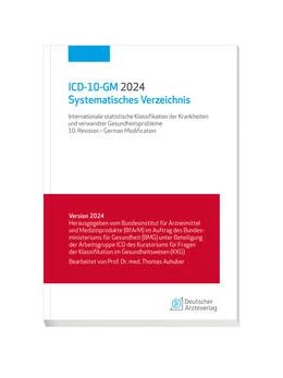 Abbildung von ICD-10-GM 2024 Systematisches Verzeichnis | 1. Auflage | 2023 | beck-shop.de