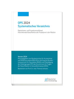 Abbildung von OPS 2024 Systematisches Verzeichnis | 1. Auflage | 2023 | beck-shop.de