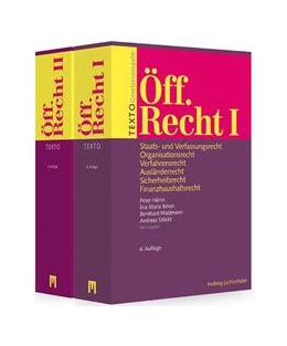 Abbildung von Hänni / Belser | Texto Öff. Recht I + II • Set | 6. Auflage | 2023 | beck-shop.de