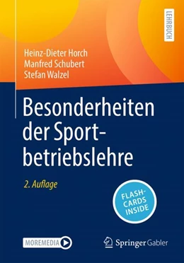 Abbildung von Horch / Schubert | Besonderheiten der Sportbetriebslehre | 2. Auflage | 2024 | beck-shop.de
