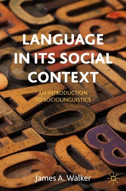 Abbildung von Walker | Language in its Social Context | 1. Auflage | 2024 | beck-shop.de