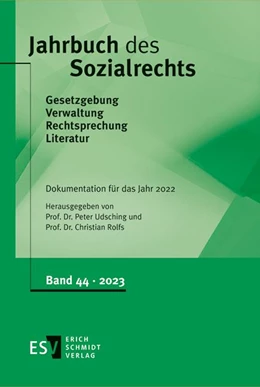 Abbildung von Jahrbuch des Sozialrechts | 1. Auflage | 2023 | Band 44 | beck-shop.de
