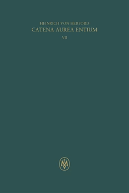 Abbildung von von Herford / Panarelli | Catena aurea entium, Buch VII | 1. Auflage | 2023 | 7,5 | beck-shop.de
