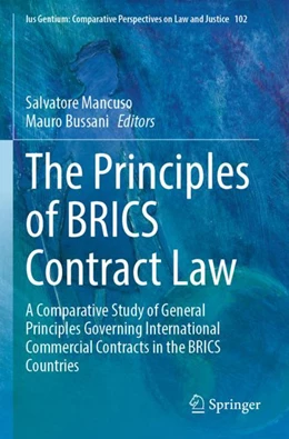 Abbildung von Mancuso / Bussani | The Principles of BRICS Contract Law | 1. Auflage | 2023 | 102 | beck-shop.de