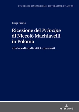 Abbildung von Bruno | Ricezione del Principe di Niccolò Machiavelli in Polonia | 1. Auflage | 2023 | beck-shop.de