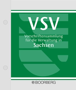 Abbildung von Vorschriftensammlung für die Verwaltung in Sachsen (VSV) | 1. Auflage | 2023 | beck-shop.de