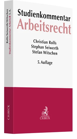 Abbildung von Rolfs / Seiwerth | Arbeitsrecht | 5. Auflage | 2024 | beck-shop.de