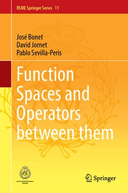 Abbildung von Bonet / Jornet | Function Spaces and Operators between them | 1. Auflage | 2023 | beck-shop.de