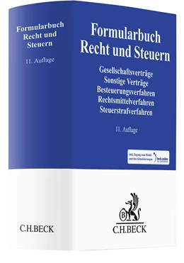 Abbildung von Formularbuch Recht und Steuern | 11. Auflage | 2024 | beck-shop.de