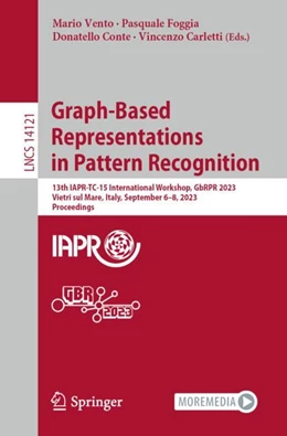 Abbildung von Vento / Foggia | Graph-Based Representations in Pattern Recognition | 1. Auflage | 2023 | 14121 | beck-shop.de
