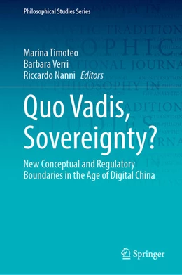 Abbildung von Timoteo / Verri | Quo Vadis, Sovereignty? | 1. Auflage | 2023 | beck-shop.de