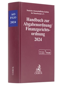 Abbildung von Handbuch zur Abgabenordnung / Finanzgerichtsordnung 2024: AO / FGO 2024 | 1. Auflage | 2024 | beck-shop.de