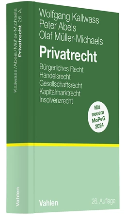 Abbildung von Kallwass / Abels | Privatrecht | 26. Auflage | 2024 | beck-shop.de