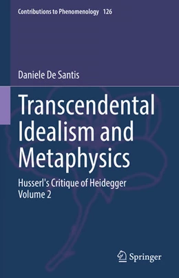 Abbildung von De Santis | Transcendental Idealism and Metaphysics | 1. Auflage | 2023 | beck-shop.de