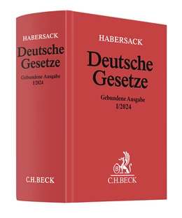 Abbildung von Habersack | Deutsche Gesetze • Gebundene Ausgabe I/2024 | 1. Auflage | 2024 | beck-shop.de