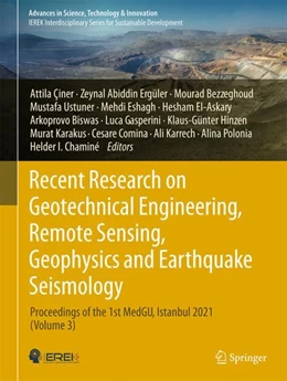 Abbildung von Çiner / Ergüler | Recent Research on Geotechnical Engineering, Remote Sensing, Geophysics and Earthquake Seismology | 1. Auflage | 2024 | beck-shop.de