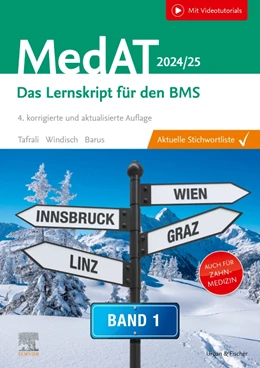 Abbildung von Tafrali / Windisch | MedAT 2024/25 - Band 1 | 4. Auflage | 2023 | beck-shop.de