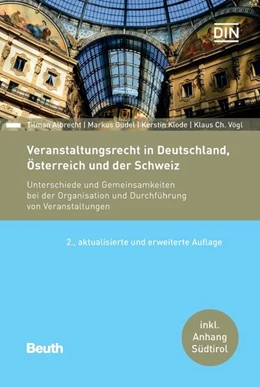 Abbildung von Albrecht / Güdel | Veranstaltungsrecht in Deutschland, Österreich und der Schweiz - Buch mit E-Book | 2. Auflage | 2023 | beck-shop.de