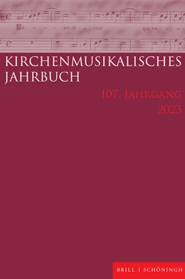 Abbildung von Konrad | Kirchenmusikalisches Jahrbuch 107. Jahrgang 2023 | 1. Auflage | 2023 | beck-shop.de