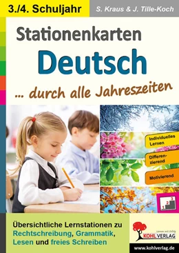 Abbildung von Weimann / Kraus | Stationenkarten Deutsch ... durch alle Jahreszeiten / Klasse 3-4 | 1. Auflage | 2023 | beck-shop.de