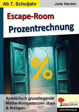 Abbildung von Stecker | Escape-Room Mathematik / Band 1: Prozentrechnung | 1. Auflage | 2023 | beck-shop.de