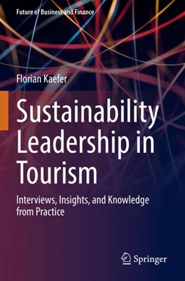 Abbildung von Kaefer | Sustainability Leadership in Tourism | 1. Auflage | 2023 | beck-shop.de