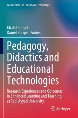 Abbildung von Berrada / Burgos | Pedagogy, Didactics and Educational Technologies | 1. Auflage | 2023 | beck-shop.de