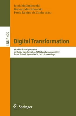 Abbildung von Maslankowski / Marcinkowski | Digital Transformation | 1. Auflage | 2023 | 495 | beck-shop.de