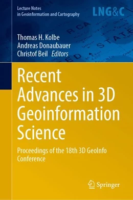 Abbildung von Kolbe / Donaubauer | Recent Advances in 3D Geoinformation Science | 1. Auflage | 2024 | beck-shop.de