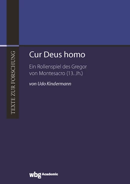 Abbildung von Kindermann | Cur Deus homo | 1. Auflage | 2023 | beck-shop.de