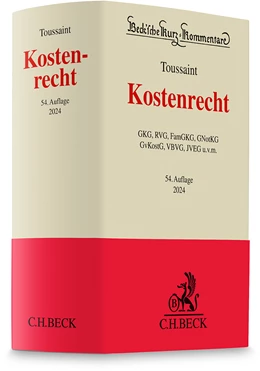 Abbildung von Toussaint | Kostenrecht | 54. Auflage | 2024 | Band 2 | beck-shop.de