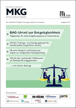 Abbildung von Fachinfo-Magazin MkG • Ausgabe 04/2023 | | 2023 | beck-shop.de
