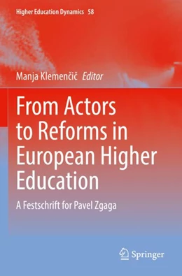 Abbildung von Klemencic | From Actors to Reforms in European Higher Education | 1. Auflage | 2023 | 58 | beck-shop.de