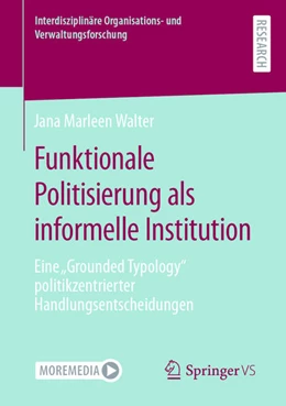 Abbildung von Walter | Funktionale Politisierung als informelle Institution | 1. Auflage | 2023 | beck-shop.de